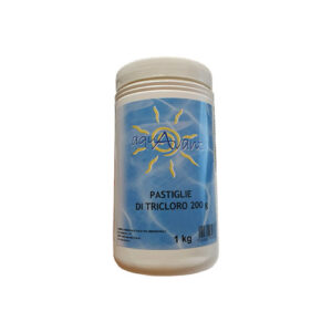 TRICLORO AQUAVANT: PASTIGLIE DI TRICLORO DA 200 G 1 Kg - immagine 1